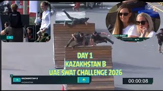 Day 1 KAZAKHSTAN B UAE SWAT CHALLENGE 2026‼️‼️#uaeswatchallenge2026#swatchallenge 