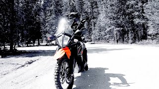 KTM 890 Adventure On Road Handling Test