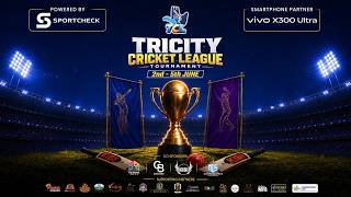 1st Edition Tricity Cricket League 2026 Powered by Sportscheck@Surjitsinghsandhu89