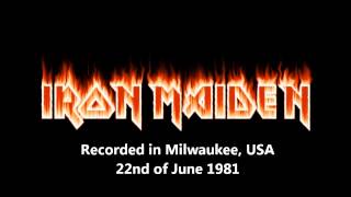 Iron Maiden - Live Milwaukee 1981 - Purgatory (Extremely Rare)
