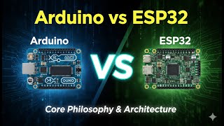 Arduino vs ESP32: Core Philosophical & Architectural Comparison Explained
