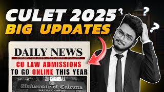 CULET 2025 WILL BE HELD ONLINE 😱  |  BIG UPDATES  ⚠️