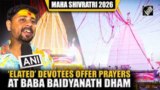 Maha Shivratri 2026: Elated devotees offer prayers at Baba Baidyanath Dham