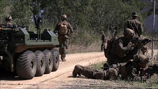 Marines Secure HIMARS Firing Point - Talisman Sabre 23
