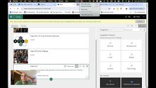 Uploading photos and embedding videos in your Microsoft Sway