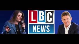 Natasha Hausdorff repeatedly interrupted by Matthew Wright on LBC