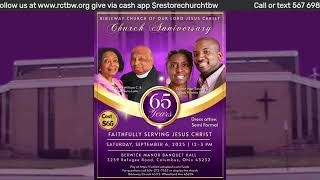 Early Saturday Day Prayer @ 9AM with Pastor Carl Aug. 2nd, 2025