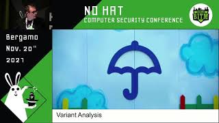 No Hat 2021 - David Calligaris - The Infinite Game of Vulnerability Research