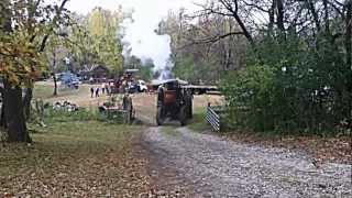 24 H.P. Minneapolis Steam Engine Driving Up Hill