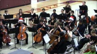 Esperanza High School Cello Choir at the 2012 Winter Concert