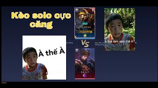 TRẬN SOLO CỰC CĂNG THẲNG CỦA RANK BẠC KIM - LIÊN QUÂN MOBILE