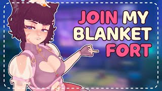 ꒰ASMR꒱ 🐾 The Cosiest Blanket Fort Tingles You Will Ever Need 😴