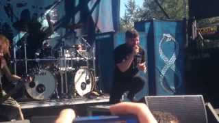 SUICIDE SILENCE- NEW SONG- YOU CAN'T STOP ME- LIVE MAYHEM 2014- SEATTLE WA