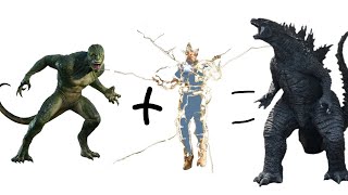 Lizard 🦎 + Electro ⚡️= Godzilla 🦎⚡️