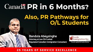 PR IN 6 MONTHS AND PR PATHWAYS FOR O/L STUDENTS