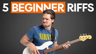 5 Beginner Bass Riffs (You Can’t F*** Up)