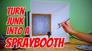DIY Spray Booth: CHEAP & EASY