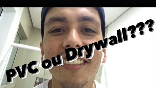 Trocando forro de PVC por placas de Drywall