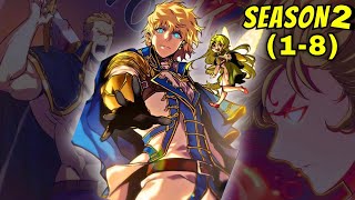 He is killed on Earth and reincarnated into a fantasy world with cheat skills | #manhwarecap 