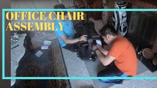 Office Chair Assembly: the WorkPro Warrior 212