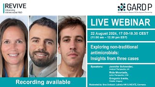 Exploring non-traditional antimicrobials: Insights from three cases