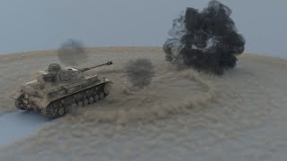 Tank firing | Houdini pyro