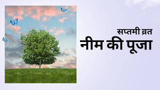 नीम का पेड़, सप्तमी व्रत । Teal and Orange edits.