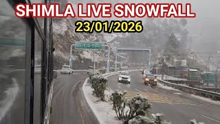 shimla live snowfall | shimla snowfall today | shimla today | shimla first snowfall live today 2026