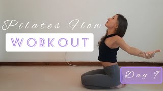 10 day Pilates Challenge Day 9 ll Pilates Flow Workout