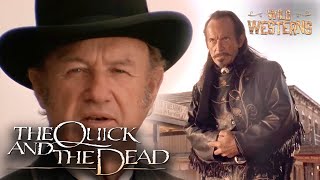Gene Hackman's Pro Shootout Skills | The Quick And The Dead | Wild Westerns