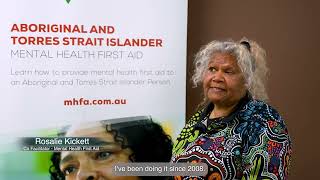Strengthening culturally safe care through Aboriginal Mental Health First Aid