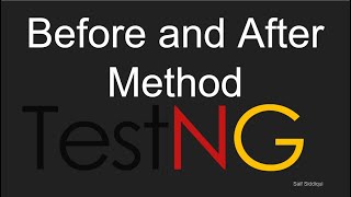 TestNG Tutorial #8 Before Method and After Method in TestNg Automate Myntra E Commerce