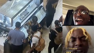 Soulja Boy Goes Live with Dude Who Filmed Him In The Mall