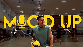 didn't know this TIKTOK STAR can BALL OUT like this | Mic'd Up Volleyball | BSS Tourney Crossover