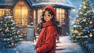 Holiday Snow Walk ✨ Chill Lofi Beats for Cozy Christmas Vibes ~ Hip Hop Lofi Mix