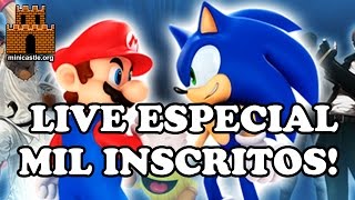 1/3 - Mega Super Dooper Ultra Live especial 1k inscritos - The Final Challengers