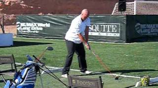 Joe Miller (on range, 420 fps) @ RE/MAX World Long Drive Championships 2010