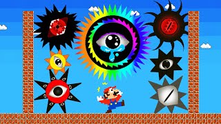 Mario vs Suika | Mr.Sun PHASE 999 SAD STORY! (Sprunki Compliation)