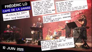 Frédéric Lo & Lescop : "La pluie qui tombe" (Daniel Darc/Frédéric Lo), 10/06/2025, Café de la Danse.