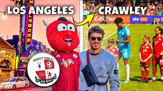 My First Home Game at Crawley Town FC