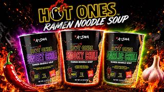 Hot Ones Ramen Noodle Soup Review | Smoky Chili vs Garlic Chili vs Sweet Chili