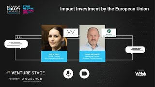 Startup Impact Summit 2020 - Venture Stage -  Impact Investment by the European Union