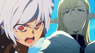 Bell Cranel Ambushed by Freya Familia in Danmachi Ep 1