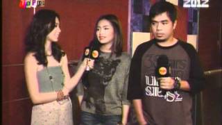 Gloc-9 and Sweet Siren Denise on Myx Daily top 10 part2 01.24.12