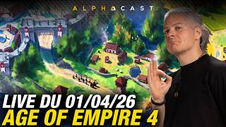 VOD ► GRANDE SOIRÉE FFA AOE4 (LE PIRE START FFA) - Live du 01/04/2026