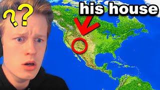 Fooling my Friend with His REAL HOUSE in Minecraft