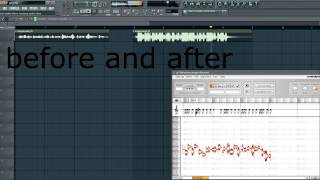 melodyne before and after