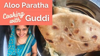 Alloo Parathas with Guddi! Homemade with Team IndiOdyssey! Easy Indian Cooking!