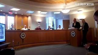 Consultants for Madison Lot project going over their proposed amendment to @lansdalepa biz overlay d