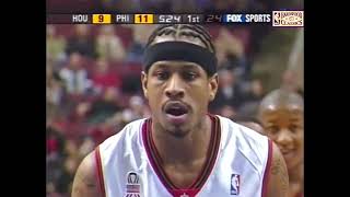 Classic NBA Games Full HD-  Rockets at Philadelphia 76ers, January 15, 2002, Iverson 58 Points